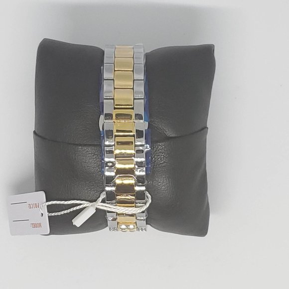 Silver & Gold Crystal Diamond Leopard BLING Watch - White Spots! - Picture 9 of 10